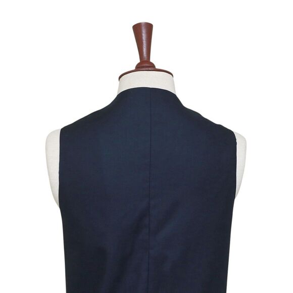 Mens 46R Green Pink Plaid Lambswool Vest Waistcoat Wedding Party Formal Casual - Picture 7 of 8